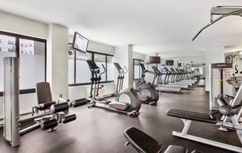Two level fitness center